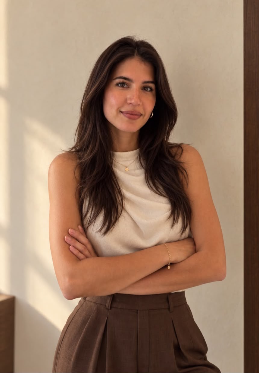 Alejandra Piedrahita en un espacio sereno